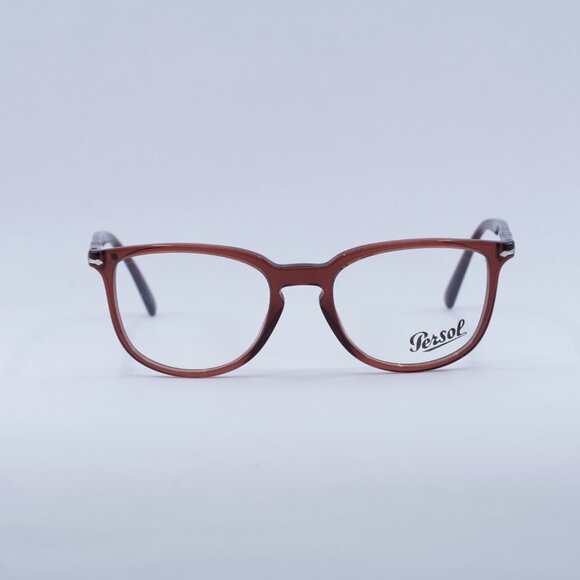 Persol PO3240V 1104 Eyeglasses Bordeaux 52mm Square Frame - Picture 4 of 12